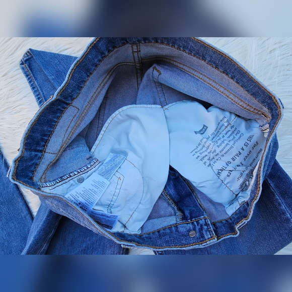 Men's Levi's 513 Slim Straight Jeans Size W33 x L32 - Picture 5 of 13